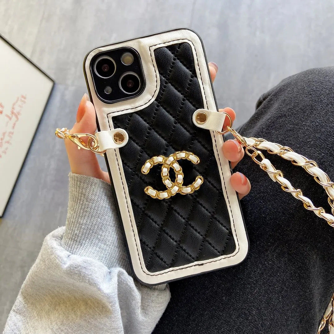 phone case with chain – Luxury Designer Phone Case