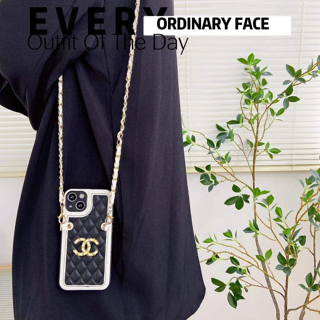 phone case with chain – Luxury Designer Phone Case
