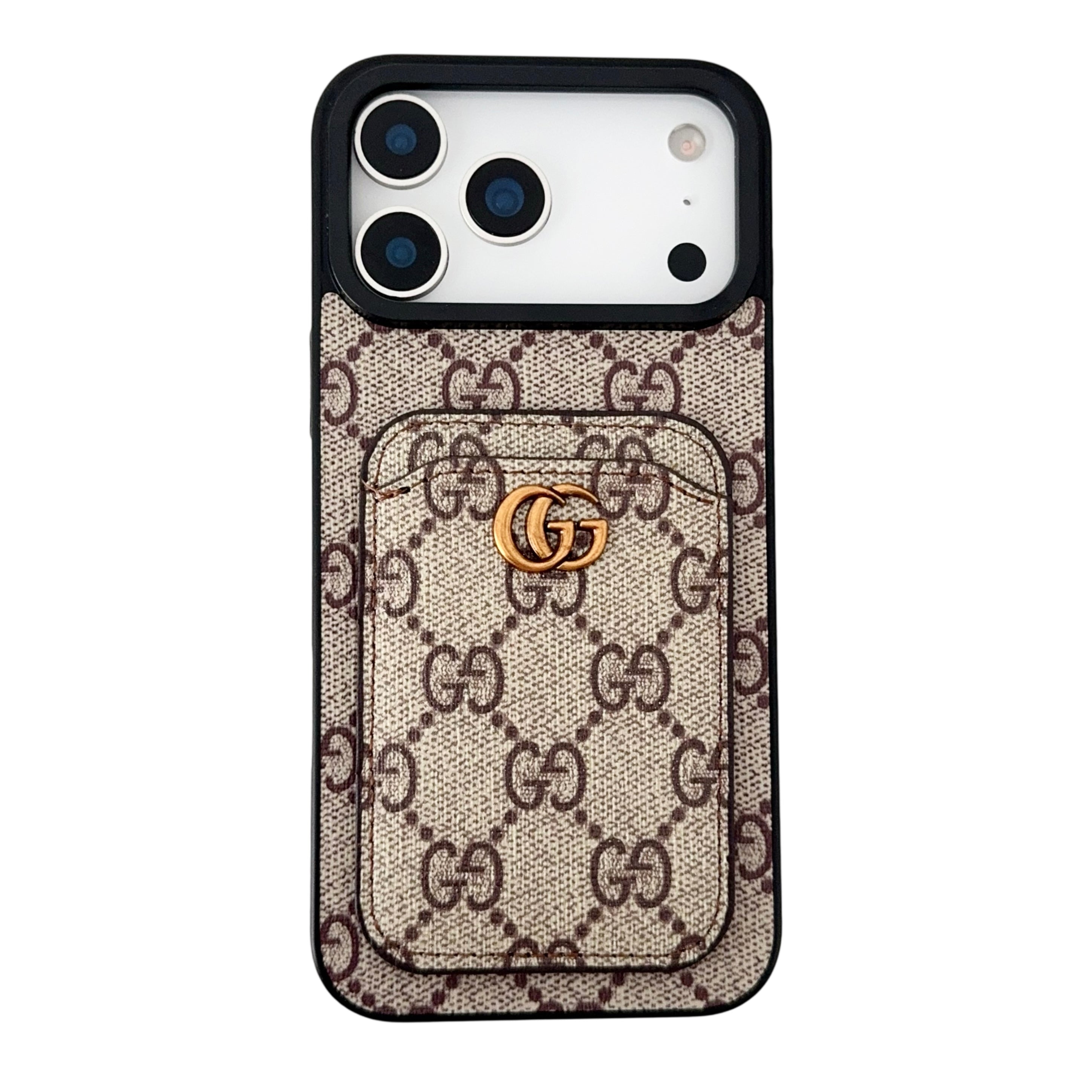 Trendy Phone cases for iPhone 17 – Luxury Designer Phone Case with Wallet Card Holder