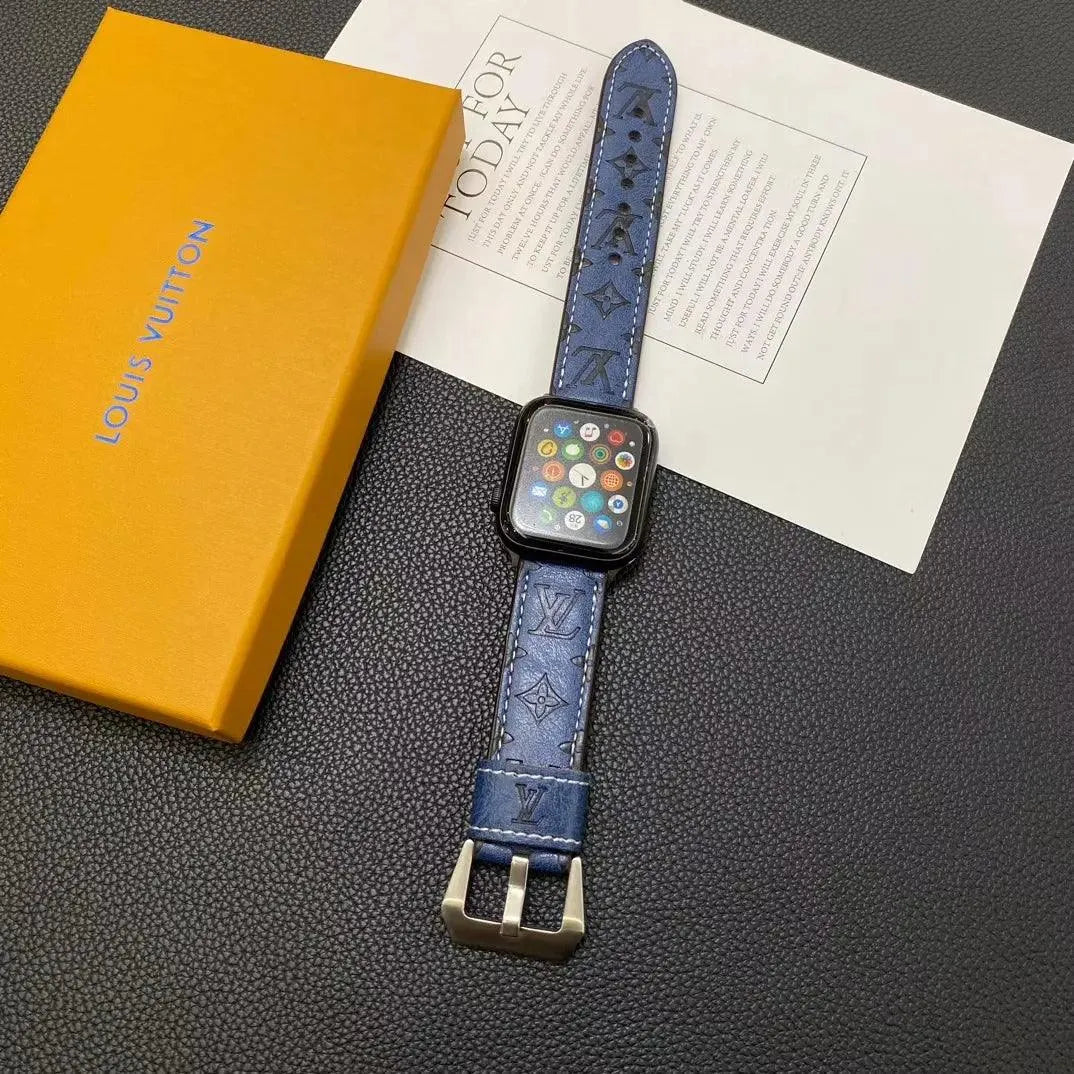 Apple Watch Leather Strap – Luxury Designer Edition