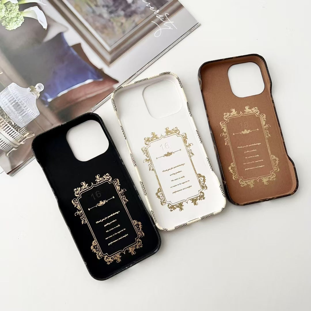 Iconic Luxe Collection for iPhone 16 with Card Holder Wallet – MagSafe Premium Phone Case