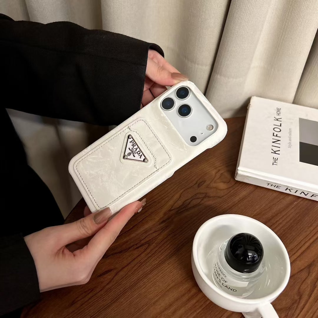 Luxury Phone case for iPhone 17 Pro Max – MagSafe Premium Phone Case with Card Holder